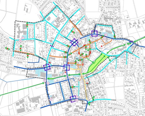 Stadtplan Innenstadtkonzept 4